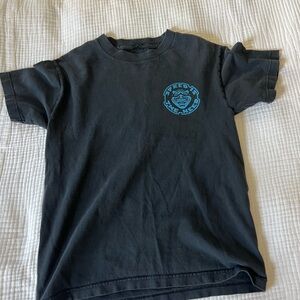 Kids Black Graphic T-Shirt